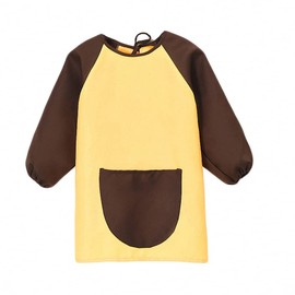 Eskvom Kids/Children Waterproof Aprons with Long Sleeve for Art Painting, Baking, Cooking, Messy Play, Water Play (S,M,L 1-12 Years old)