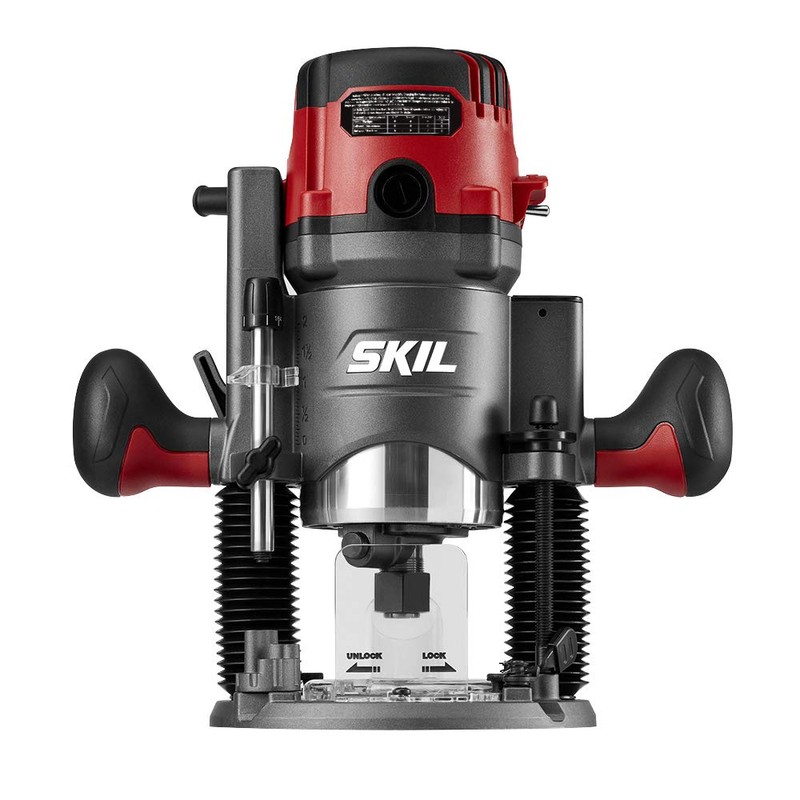 SKIL 14 Amp Plunge and Fixed Base Router Combo —