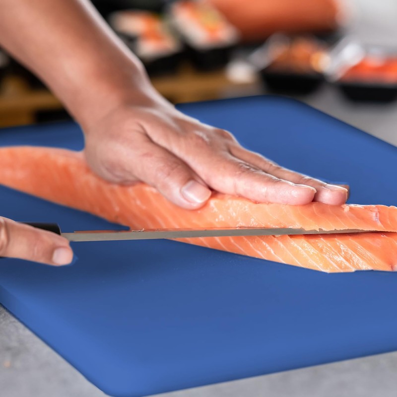 Dexas NSF Certified Polysafe Cutting Board with Handle and Juice