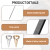 9PCS Hair Parting Ring Simple and Convenient Stitch Braid Finger