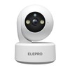 ELEPRO Surveillance Camera, Pet Camera, Color Night Vision, PTZ Auto
