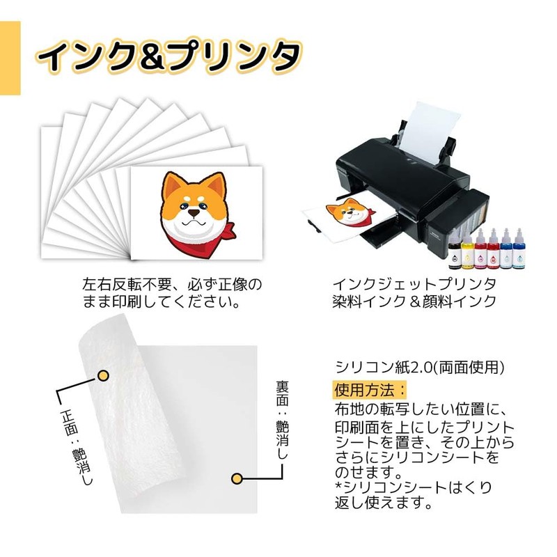 TransOurDream Genuine Iron on Transfer Sheets for Black and Dark