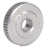 Knurled Thumb Nut 304 Stainless Steel Knurled Flat Head Through