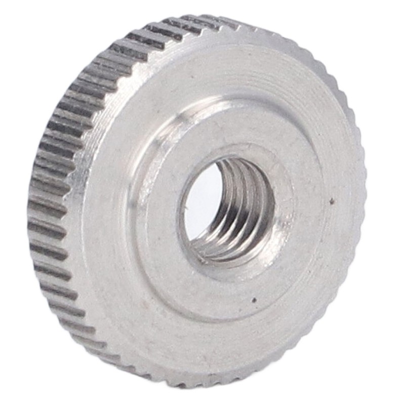 Knurled Thumb Nut 304 Stainless Steel Knurled Flat Head Through