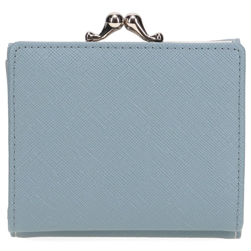 Mercury Duo Diana Trico-Color Clasp Mini Wallet, lavender