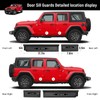 Door Sill Guards Compatible with Jeep Wrangler JL JLU 2018-2026