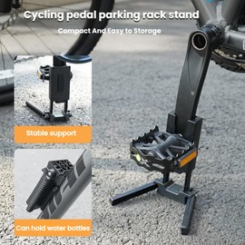 YYunying Bicycle Foldable Pedal Support Rack Stand