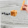 DOITOOL Wooden Doming Punch Kit DIY Jewelry Making Tool Set