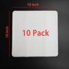 Kispog Mesh Silicone Dehydrator Sheets, 15.5x15.5 in 10 Pcs/Sets for