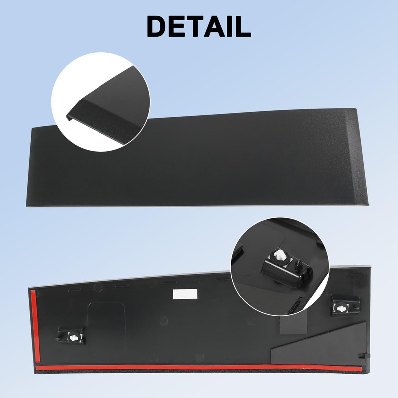 Rearward Right Door C Pillar Outer Windshield Pillar Trim Replacement