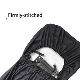 Jeiento Car Seat Covers for Men and Women, 2 Pieces Front Seat Covers with 2 Pieces Split Bench Covers, Cool Skull Pattern