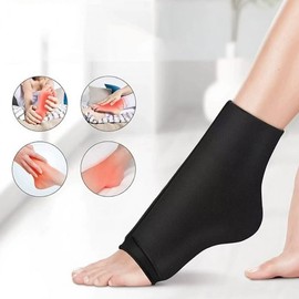 Easy to wear ankle full sleeve hot and cold elastic compress ONE-XL