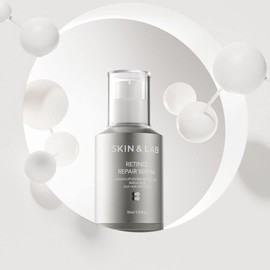 SKIN & LAB 2 Piece Set of 2, Vegan Retinol Serum, 1.0 fl oz (30 ml) + Vitamin C, Brightening Serum, 1.1 fl oz (30 ml), Serum, Includes Sample