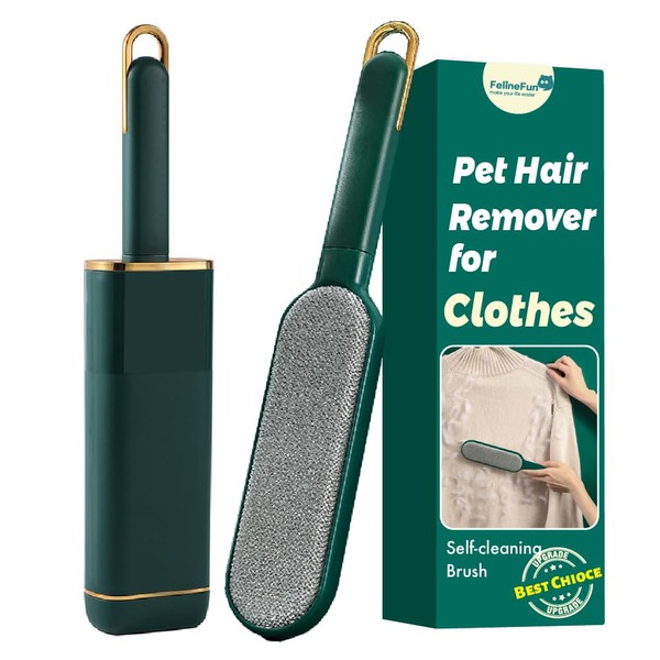 FelineFun Pet Hair Remover for Clothes -Dog & Cat Hair