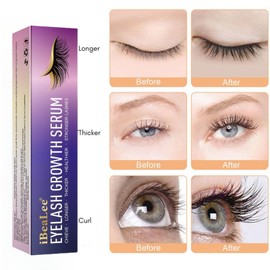Eyelash Growth Serum,Lash Serum,Eyelash Enhancer Serum,Lash Serum Eyebrow Enhancer,Lash and Brow Serum,Eye Lash Serum,Lash Serum Rapid,Lash Enhancing Boost Serum for Longer,Fuller, Stronger