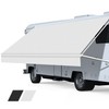 Somokg RV Awning Fabric Replacement, Premium 4-Ply 18.5oz Vinyl Fabric