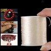 0.8mm Clear Elastic Cord, Elastic Stretch Thread for Jewelry Beading