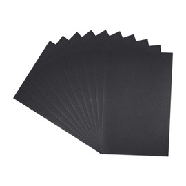HARFINGTON 10pcs Sandpaper 180 Grit 18 x 12 Inch Waterproof Backing Silicon Carbide Abrasive Wet Dry Sanding Sheets for Wood Finishing, Metal Sanding, Automotive Polishing