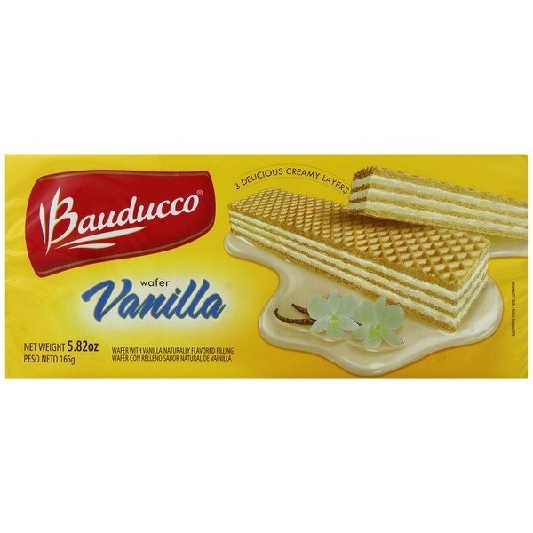 Bauducco Wafers Vanilla, 5.8200-ounces (Pack of18)