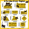10 Pcs New Student Driver Car Magnet - Magnetic Bumper