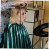 FOMIYES Professional Hair Cutting Cape Snap Closure Large Satin Barber