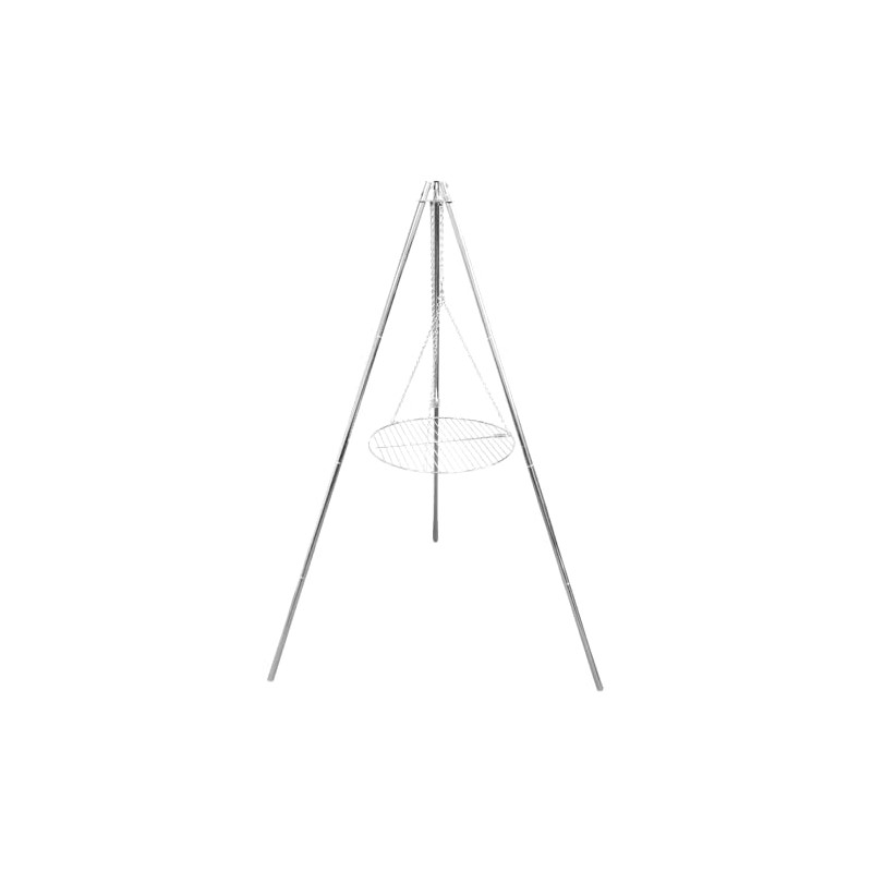 Coghlan's Adjustable Steel Tripod Grill for Campfire Cooking, Durable and