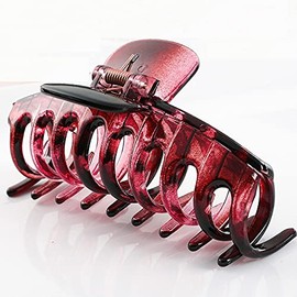 Har London Fashion Hair Claw Clips Non Slip Hair Claws for Thick and Thin Hair Colourful Matte Big Jaw Clips for Wavy Straight and Curly Hair for Women and Girls (S103-9#)