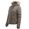 HORZE Camilla Women's Padded Jacket, Brown, 44