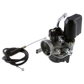 2EXTREME 17.5 mm Carburettor with E-Choke Compatible with Piaggio Diesis 50, Fly 50, Free 50, NRG