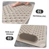 MAGICLULU Exfoliating Foot Scrubber Mat Cups Non- Shower Cushion for