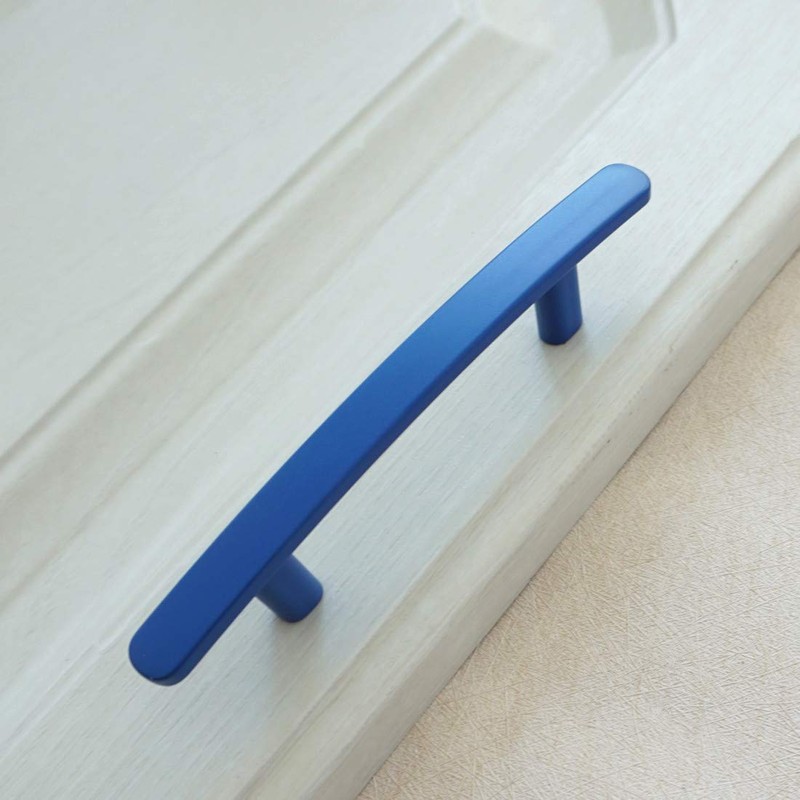 LBFEEL 3" 3.78" 5" Blue Drawer Pulls Kitchen Cabinet Handles