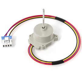 LUBIYACK EAU65058313 Refrigerator Condenser Fan Motor Assembly Compatible with LG Kenmore Freezer Refrigerators LRTLS2403S/00 LTCS20020B/00, Replaces AP7178307 EAP16662420 PS16662420(DC 12V 1A 4-Pin)