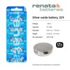 Renata 329 SR731SW Batteries - 1.55V Silver Oxide 329 Watch