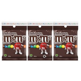 M&MS Milk Chocolate Candies 100 g (3 pack)