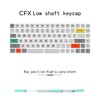 Chocfox-Fans Keycaps Low Profile PBT Keycaps for Kailh Chocolate Switch