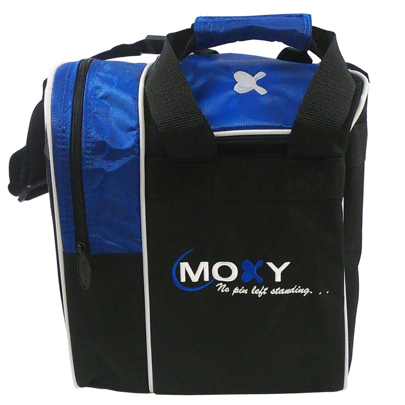 Moxy Strike Single Tote Bowling Bag- Royal/Black