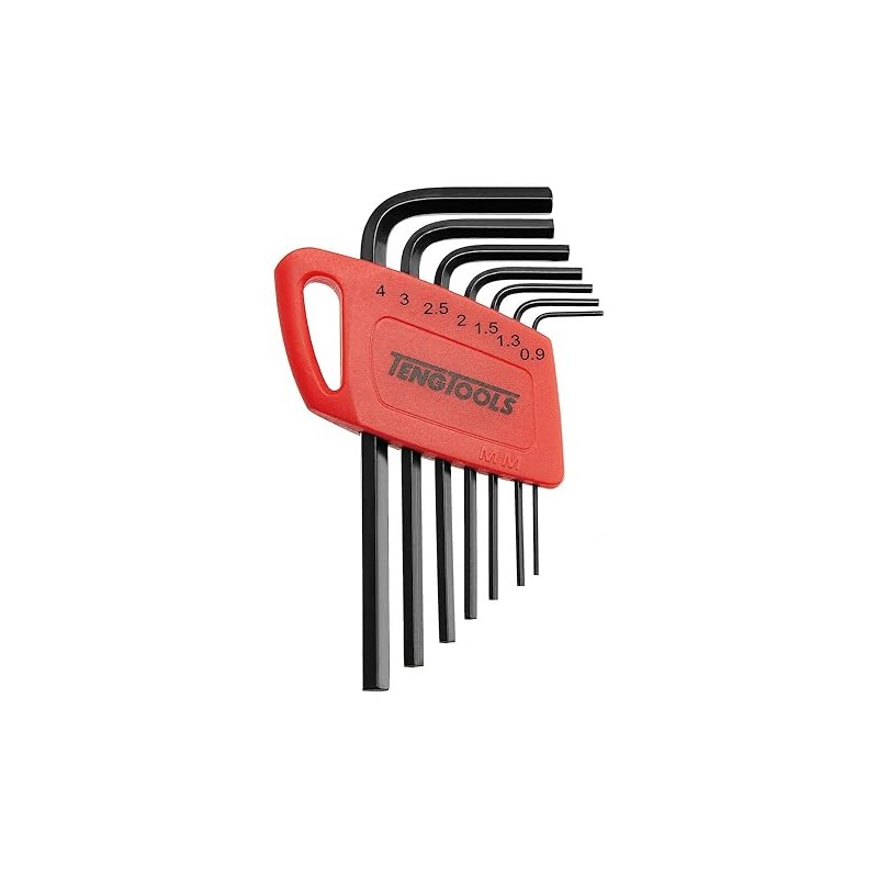 Teng Tools 7 Piece Mini Metric L Shape Allen Wrench