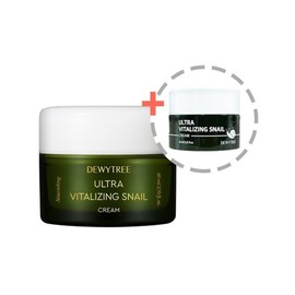 Dewytree Ultra Vitalizing Snail Cream 80ml + Add 10ml Miniature / 듀이트리 울트라 바이탈라이징 스네일 달팽이 크림 80ml+미니어처 10ml 추가