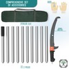 LETYANGER Pole Saws for Tree Trimming, 15ft Extendable Long Tree