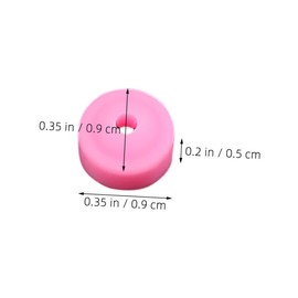 Baluue 20pcs Nail Drill Dustproof Protectors Covers for Nail Drill Bits Easy to Clean Essential for Home Use