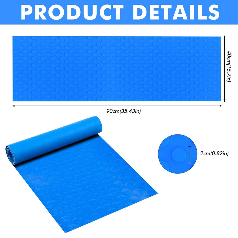 PRITOK Swimming Pool Ladder Mat, Large Pool Protection Mat: 90