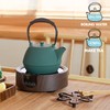 GUANGHEIRON Cast Iron Teapot, 37oz Tea Kettle Stovetop Safe with