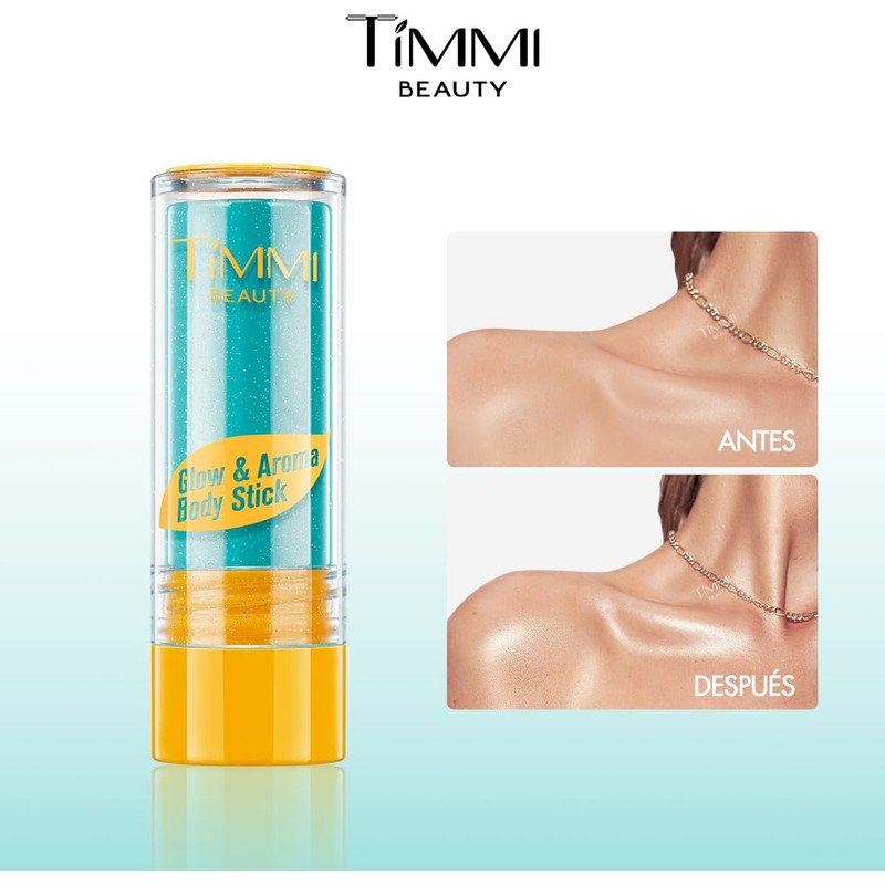 Iluminador Corporal en Barra con Aroma Tropical 10g Sun-Kissed Glow