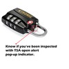 ETRONIC T6 TSA-Approved Lock TSA Open Alert Indicator Resettable Combination