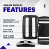 DOJA Barcelona Plastic buckles, push buckles + ladder buckles, inner