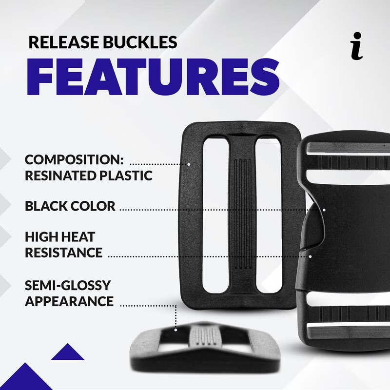 DOJA Barcelona Plastic buckles, push buckles + ladder buckles, inner