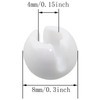 MEETOOT 12pcs Bead Chain Crimp Stop for Roller Shades, Applicable