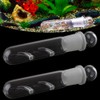 2 Pack Clear Glass Planaria Trap Catch Trap Aquarium Cleaning