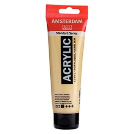 AMSTERDAM ACRYLIC 120ML NAPLES YELLOW DEEP SINGLE TUBE by Amsterdam