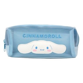 K Company Sanrio Characters CMB1-CN Mesh Box Pouch, Cinnamoroll, H 3.1 x W 7.5 x D 2.8 inches (8 x 19 x 7 cm)